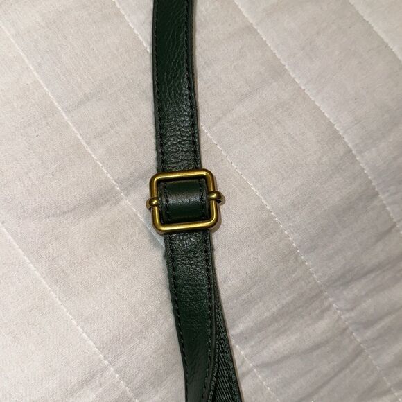 Fossil Kinley Pine Green Genuine Leather SmallโCrossbody - Picture 14 of 15